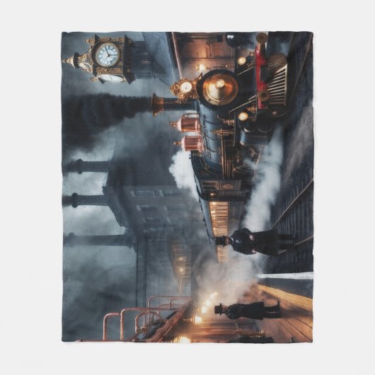Couverture Polaire Gare de Steampunk (Devant)