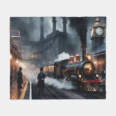 Couverture Polaire Gare de Steampunk (Devant (Horizontal))