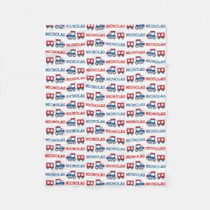 Couverture Polaire Gare-enfant PERSONNALISÉE Blanket