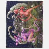 Couverture Polaire Gargouille n Fae Sombres (Devant)