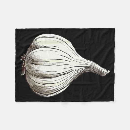 Couverture Polaire Garlic Lazy Easy Funny Matching Halloween Costume (Devant (Horizontal))