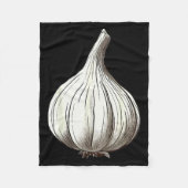 Couverture Polaire Garlic Lazy Easy Funny Matching Halloween Costume (Devant)
