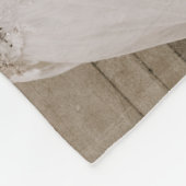 Couverture Polaire Garnet 2e anniversaire Mariage contour du coeur ro (Coin)