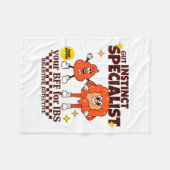 Couverture Polaire Gastroenterologist Retro Intestine Gift Ibs Gi Nur (Devant (Horizontal))