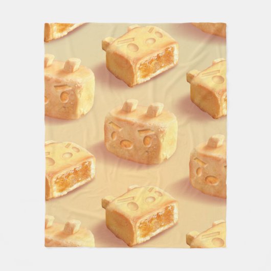 Couverture Polaire Gâteau à l'ananas (Devant)