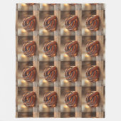 Couverture Polaire Gâteau Babka Europe de l'Est Nourriture Délicieuse (Devant)