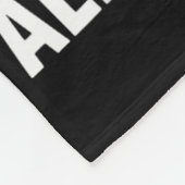 Couverture Polaire Gay par hasard Alpha par choix Funny Alpha Wolf Me (Coin)