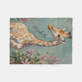 Couverture Polaire Géant doux personnalisé (Devant (Horizontal))