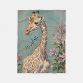 Couverture Polaire Géant doux personnalisé (Devant)