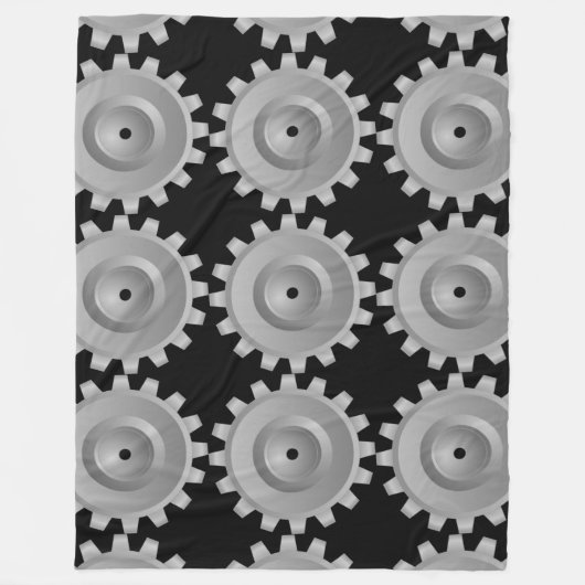 Couverture Polaire Gear gris (Devant)