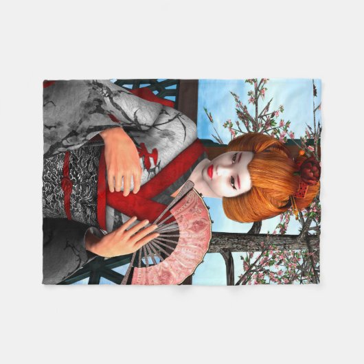Couverture Polaire Geisha (Devant (Horizontal))