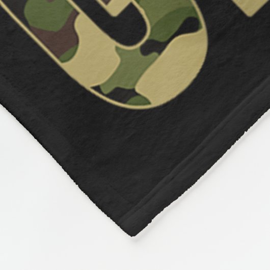 Couverture Polaire Gemini Queen Loc'd Hair Black Woman Camo Cap Zodia (Coin)