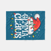 Couverture Polaire Gemma Claus Funny Xmas Christmas Grandma Holiday S (Devant (Horizontal))