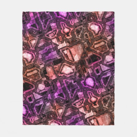Couverture Polaire gemstone circuits - astro flare : (Devant)