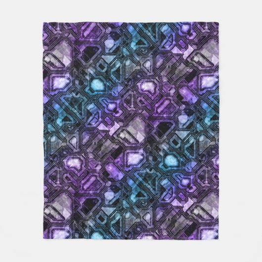 Couverture Polaire gemstone circuits - astro shadow : (Devant)