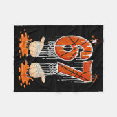 Couverture Polaire Gen Alpha Slang Kids 67 Basketball Ice Cream Drip  (Devant (Horizontal))