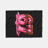 Couverture Polaire Gen Alpha Slang Kids 67 Ice Cream Drip Six Seven  (Devant (Horizontal))