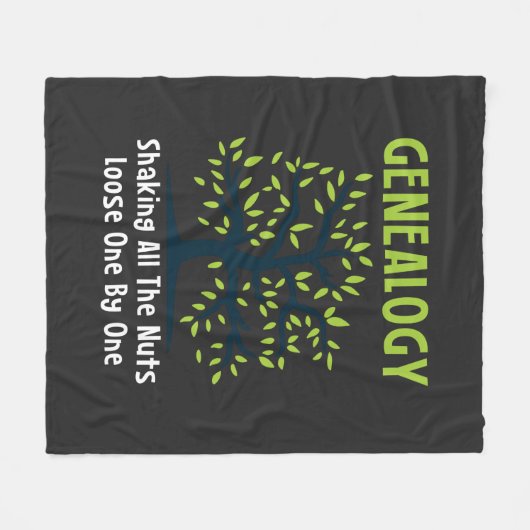 Couverture Polaire Généalogiste Secouer Tous Les Nuts Perdus (Devant (Horizontal))