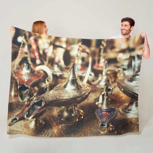 COUVERTURE POLAIRE GENIE LAMPS (En situation)