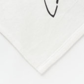 Couverture Polaire Gentil de vous rencontrer (Coin)