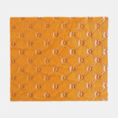 Couverture Polaire Genuine brown leather upholstery. (Devant (Horizontal))