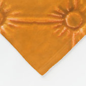 Couverture Polaire Genuine brown leather upholstery. (Coin)