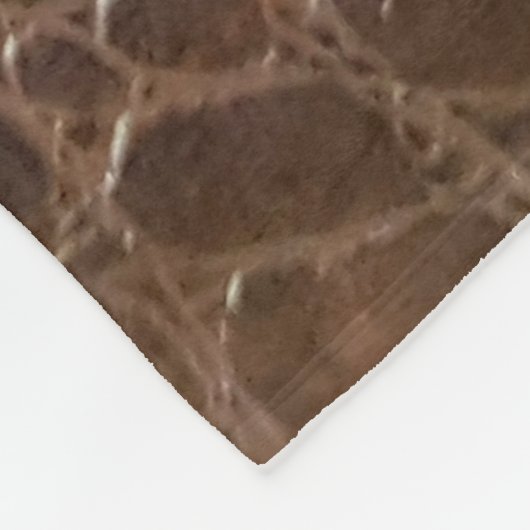 Couverture Polaire Genuine leather texture backgroundr close-up, embo (Coin)