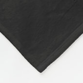 Couverture Polaire Geo jaune et noir gris moderne simple (Coin)