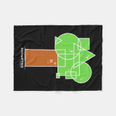 Couverture Polaire Geometree I (Devant (Horizontal))
