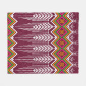 Couverture Polaire Geometric ethnic pattern traditional background, v (Devant (Horizontal))