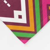 Couverture Polaire Geometric ethnic pattern traditional background, v (Coin)