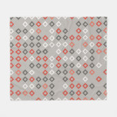 Couverture Polaire Geometric pattern design abstract, art, background (Devant (Horizontal))