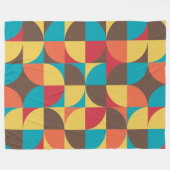 Couverture Polaire Géométrie Abstraite 110421v5 (Devant (Horizontal))