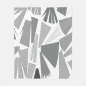 Couverture Polaire Géométrique Abstraite (Devant)