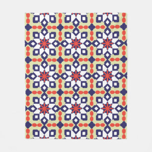 Couverture Polaire Géométrique classique : Conception ornementale tra