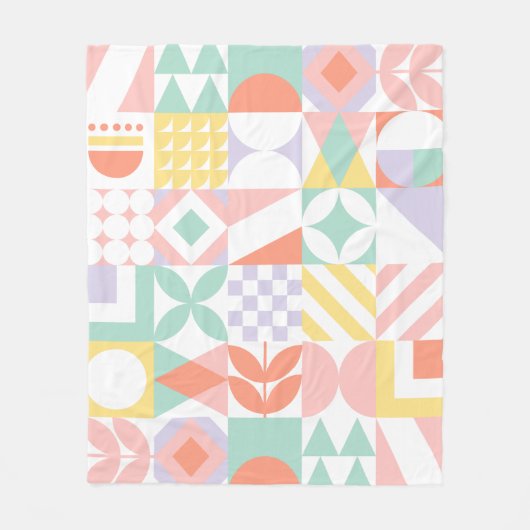 Couverture Polaire géométrique n° 32 (Devant)