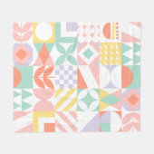 Couverture Polaire géométrique n° 32 (Devant (Horizontal))