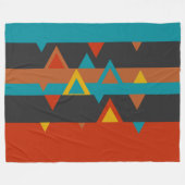 Couverture Polaire Géométrique sud-ouest (Devant (Horizontal))