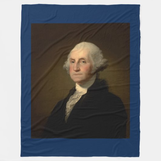 Couverture Polaire George Washington 1er président américain par Stua (Devant)