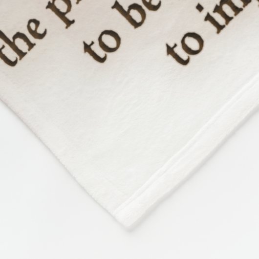 Couverture Polaire George Washington - foi (Coin)