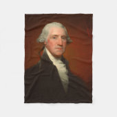 Couverture Polaire George Washington Portrait (Devant)
