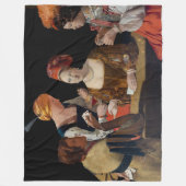 Couverture Polaire Georges de la Tour - Cheat avec l'As des Diamants (Devant)