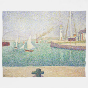 Couverture Polaire Georges Seurat - Entrée du port d'Honfleur