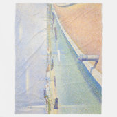 Couverture Polaire Georges Seurat - Le chenal des cimes (Devant)