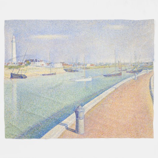 Couverture Polaire Georges Seurat - Le chenal des cimes (Devant (Horizontal))