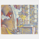 Couverture Polaire Georges Seurat - Le Cirque (Devant (Horizontal))