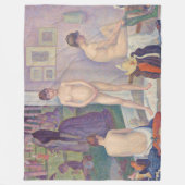 Couverture Polaire Georges Seurat - Les Modèles (Devant)