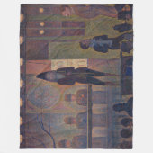 Couverture Polaire Georges Seurat - Parade de cirque (Devant)