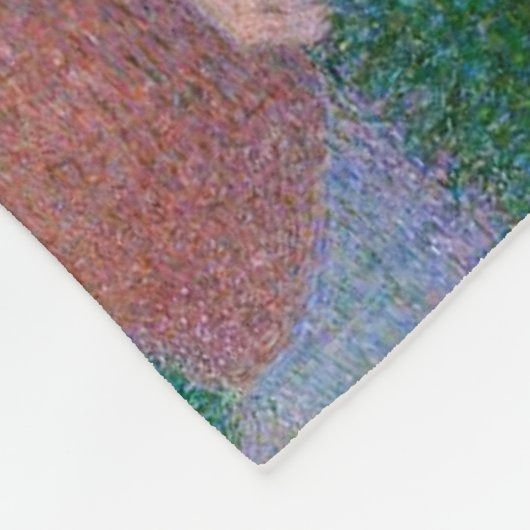 Couverture Polaire Georges Seurat - Un dimanche sur La Grande Jatte (Coin)