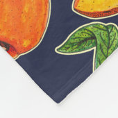 Couverture Polaire Georgia Poaches & Peach Blossances (Coin)